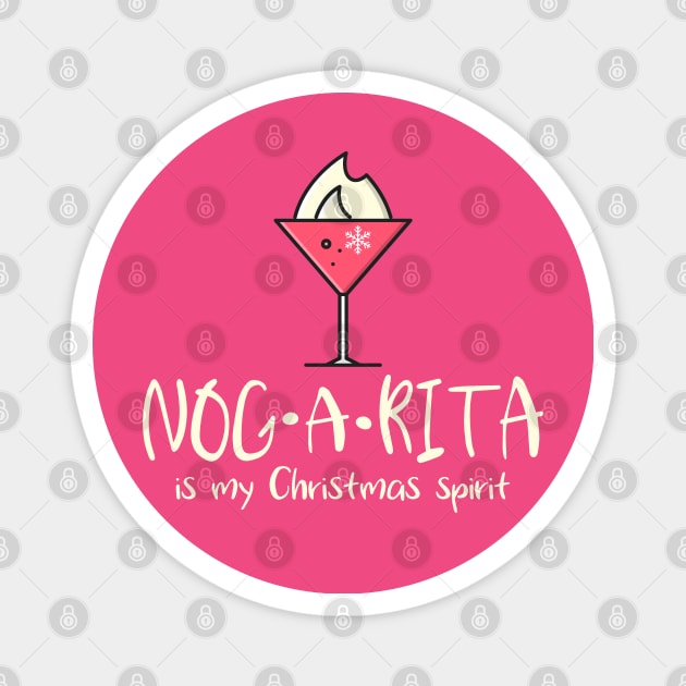 Nog A Rita Is My Christmas Spirit Magnet by Etopix